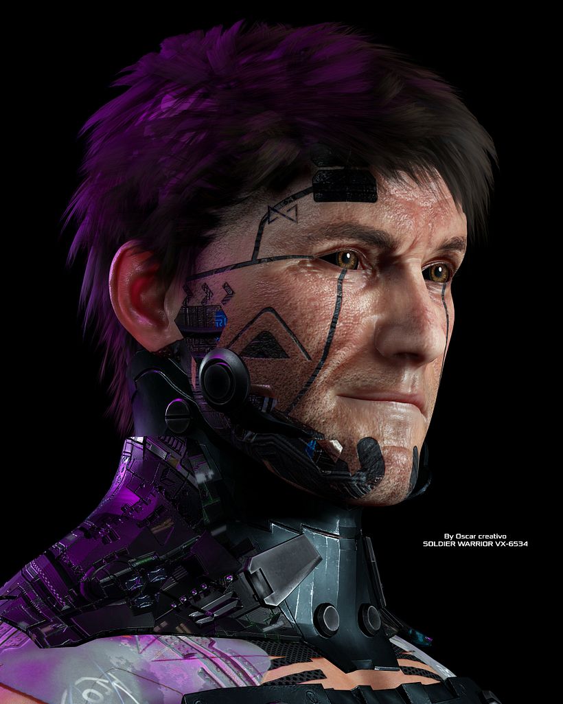 SOLDIER WARRIOR VX-6534 By Oscar creativo 5