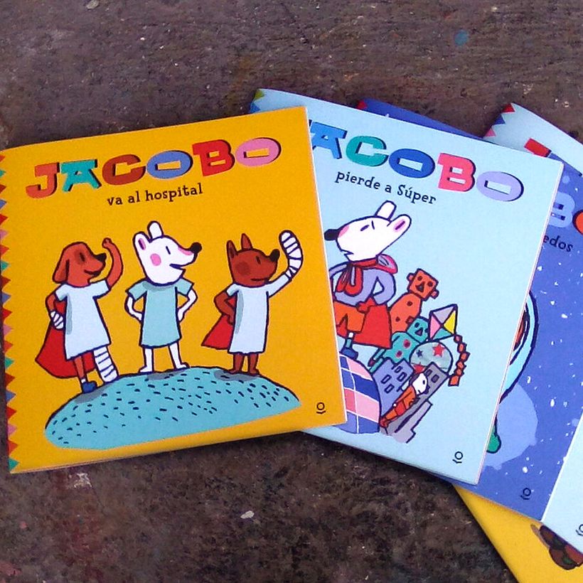 Serie libros infantiles: Jacobo - Ilustración tradicional