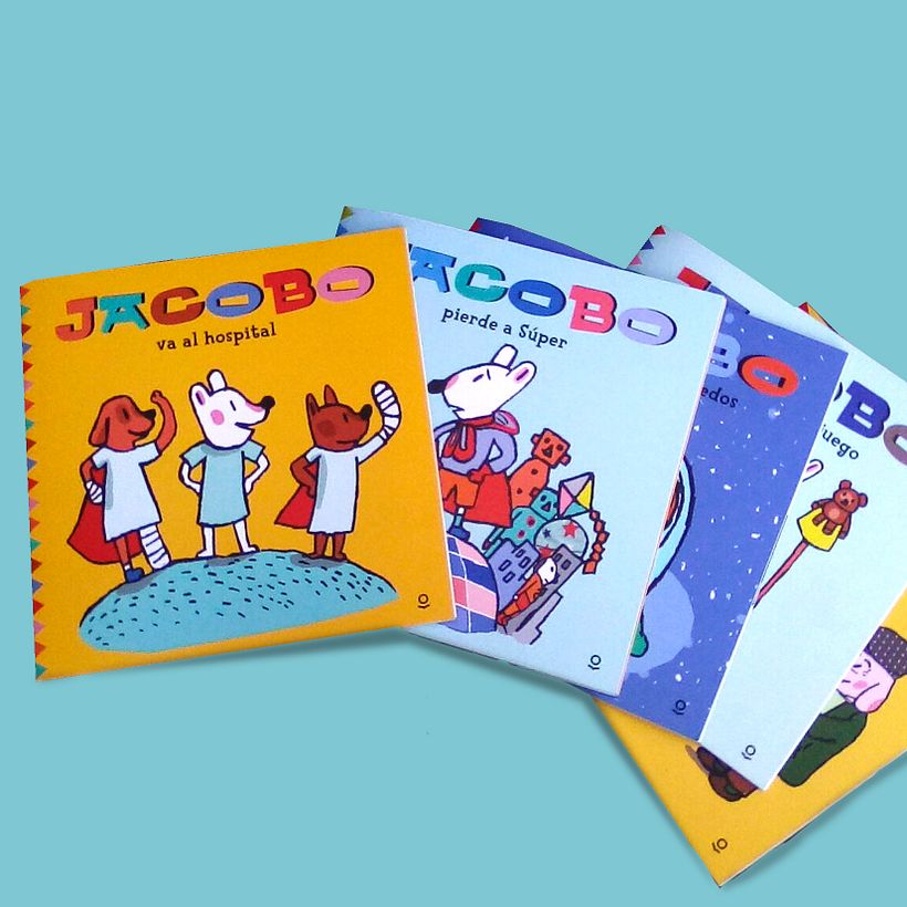 Serie libros infantiles: Jacobo - Ilustración tradicional