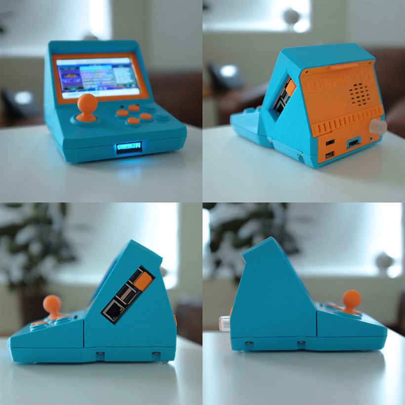 CompactPi - Portable 3DPrinted Arcade 7