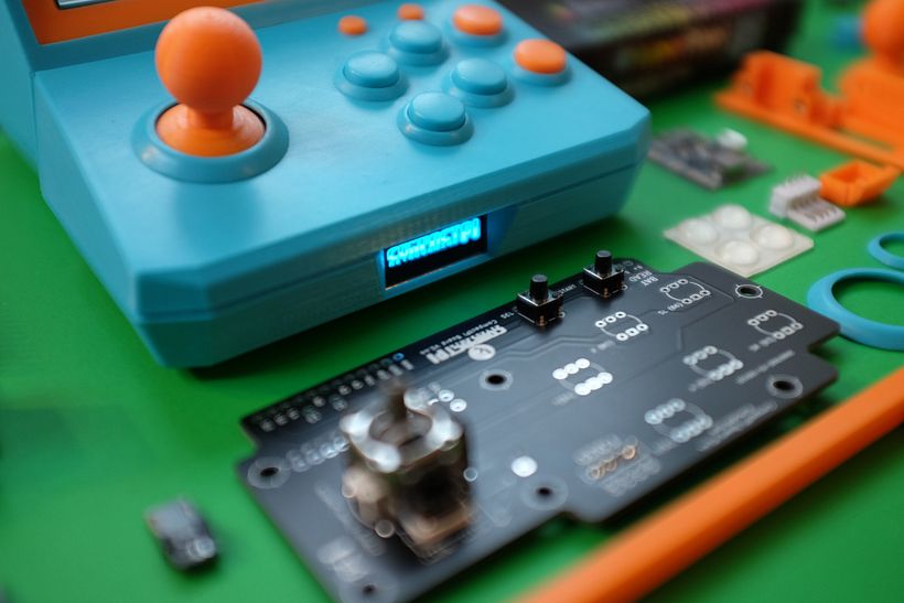 CompactPi - Portable 3DPrinted Arcade 8