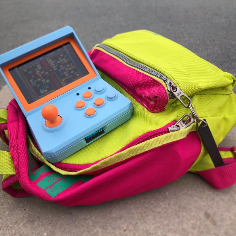 CompactPi - Portable 3DPrinted Arcade 10