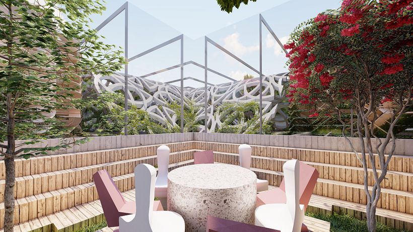 Interiorismo Restaurante Celta-Futurista Talamh úr (TIERRA NUEVA) 11