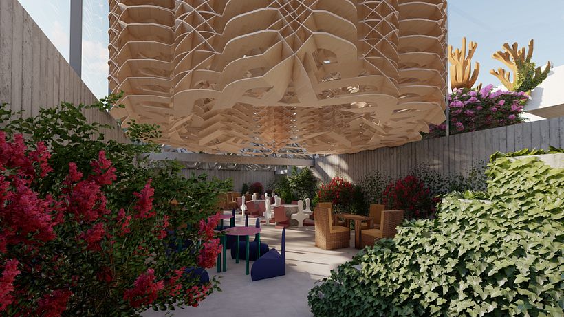 Interiorismo Restaurante Celta-Futurista Talamh úr (TIERRA NUEVA) 12