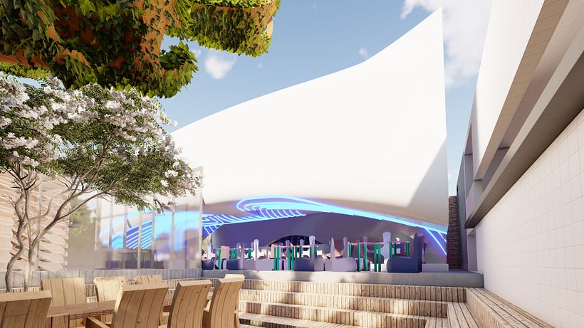 Interiorismo Restaurante Celta-Futurista Talamh úr (TIERRA NUEVA) 14