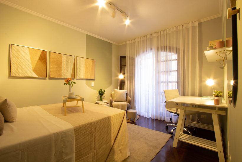 Quarto para noites suaves de sono. São Paulo/SP. 4