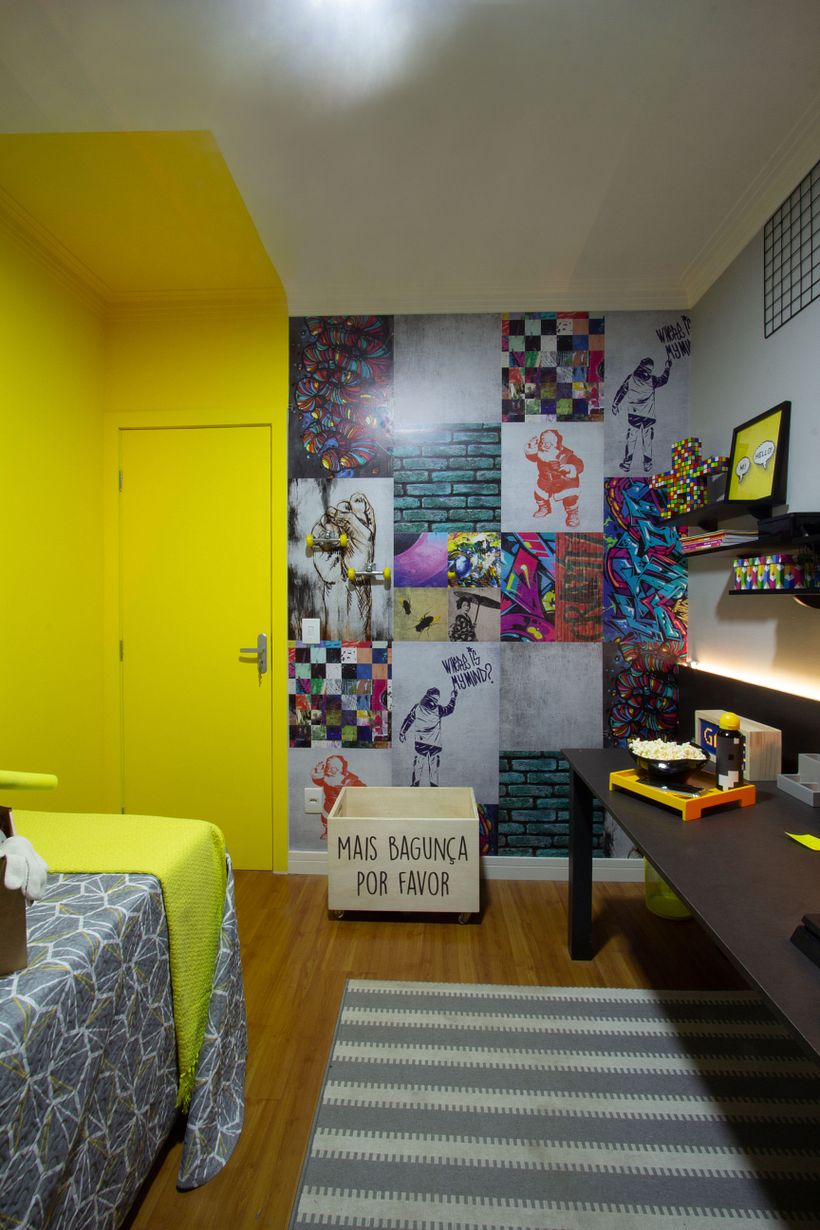 Um quarto infantil para um mundo gamer. São Paulo/SP 3