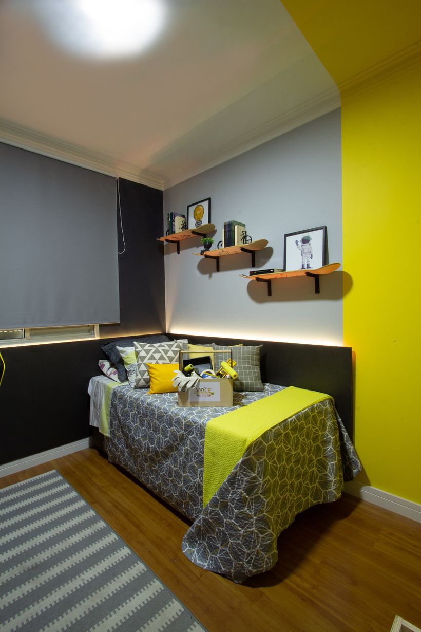 Um quarto infantil para um mundo gamer. São Paulo/SP 4