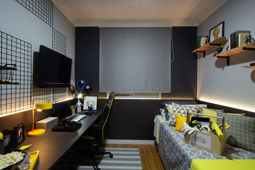 Um quarto infantil para um mundo gamer. São Paulo/SP 5
