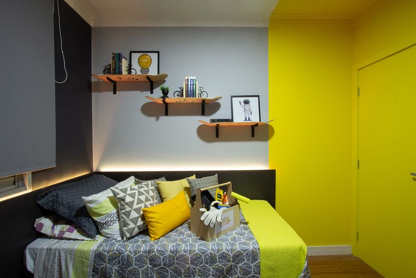 Um quarto infantil para um mundo gamer. São Paulo/SP 6
