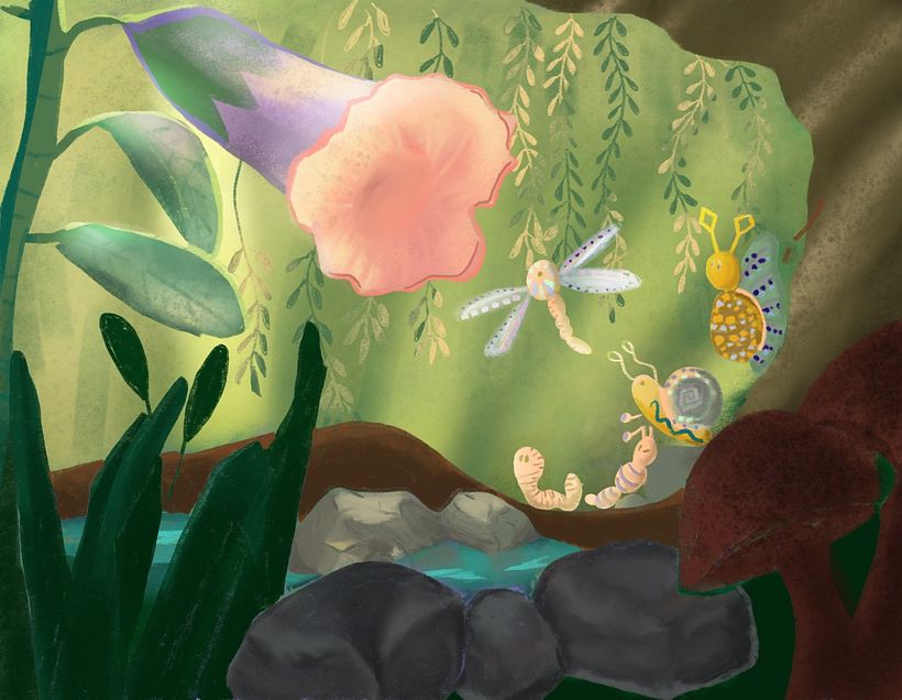 My project for course: Atmospheric Scenes in Procreate: Paint with Color and Light 3