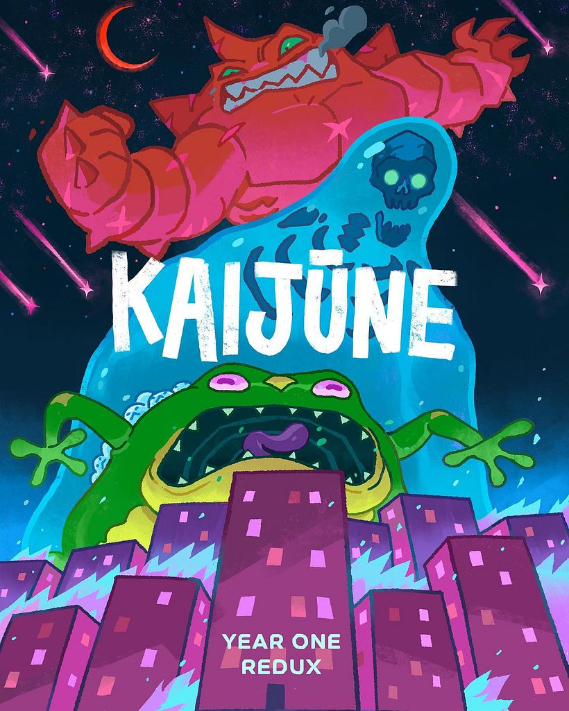 Portada de Kaijūne vía @flancortes en Instagram. 