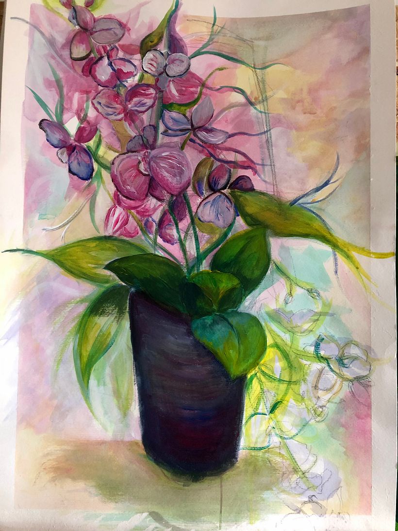 Orchidee in movimento 