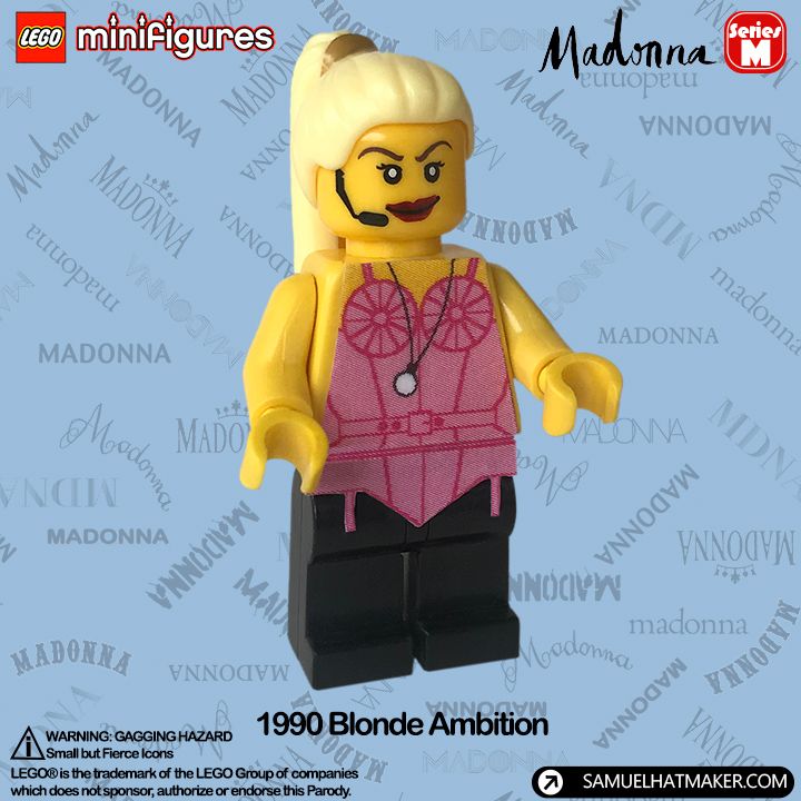 LEGO Madonna Minifigure Series 1