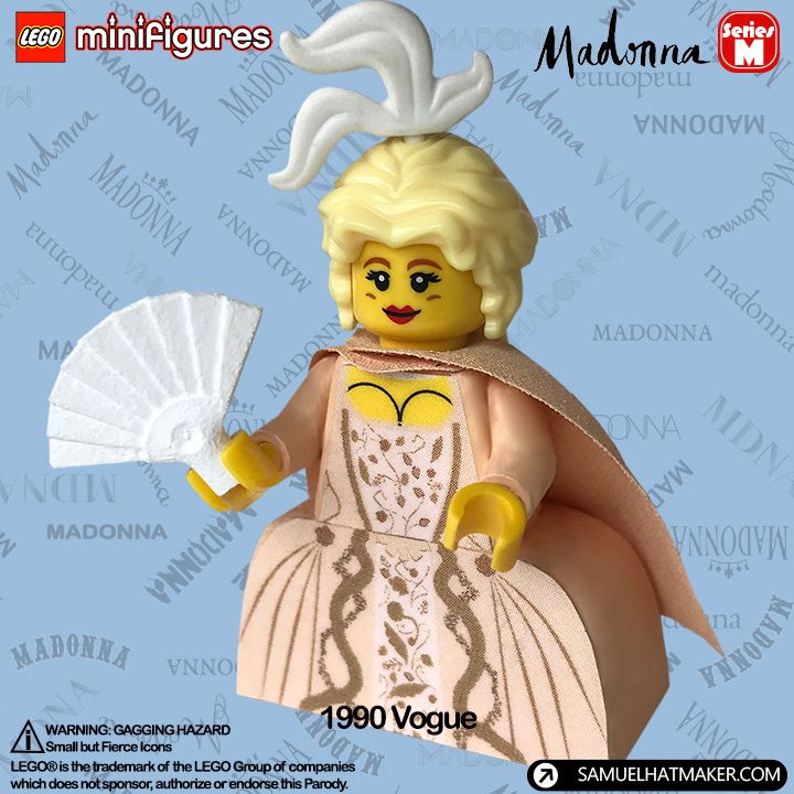 LEGO Madonna Minifigure Series 2