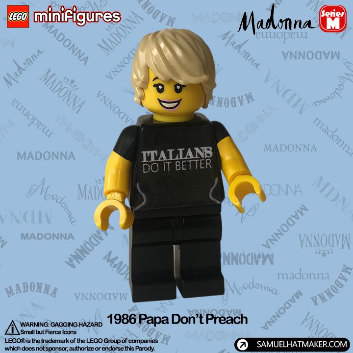 LEGO Madonna Minifigure Series 11