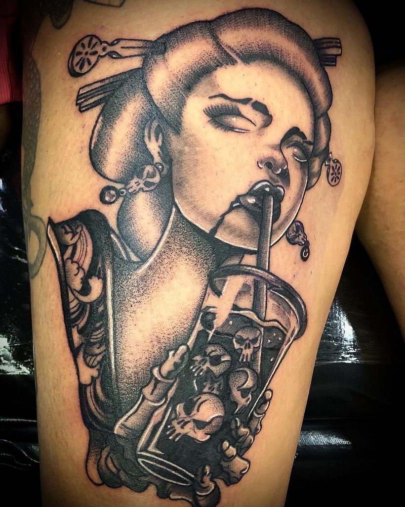 Meu projeto do curso: Técnicas de tatuagem blackwork com fine line 2