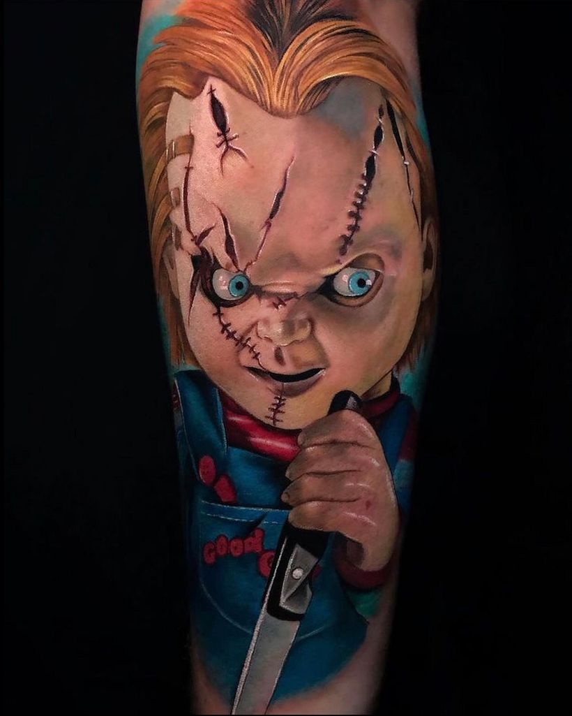 Chucky. 8h de trabajo. Realizado en 2020