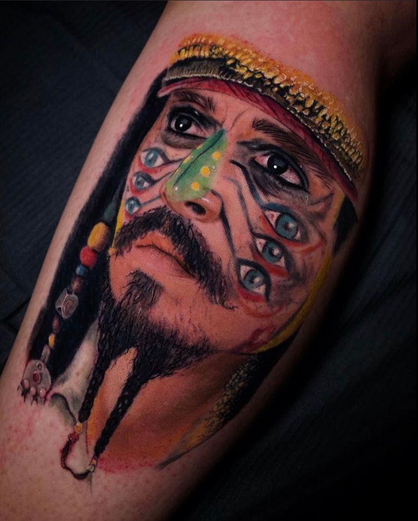 Capitán Jack Sparrow. 7h de trabajo. Realizado en 2021