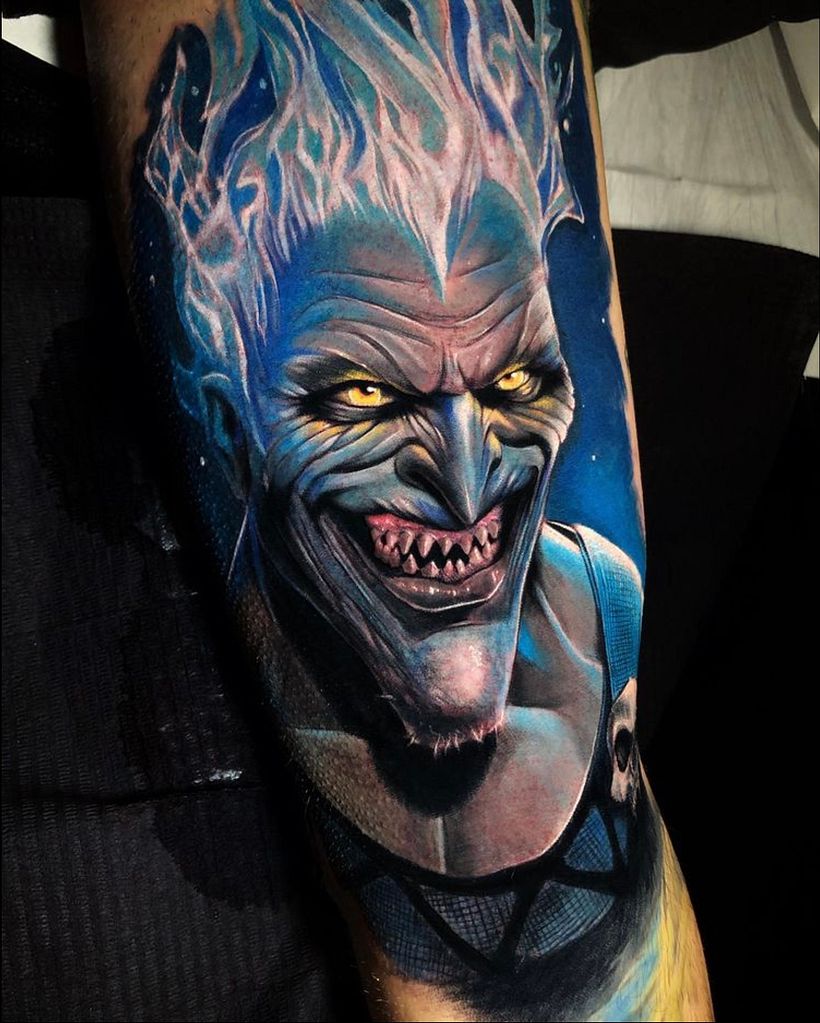 Hades de la película Hércules de Disney. 6h de trabajo. Realizado en 2021