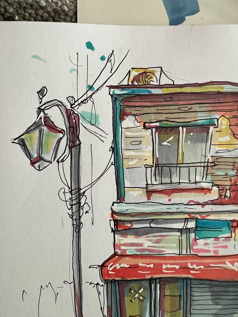 My project for course: Expressive Architectural Sketching with Colored Markers 2