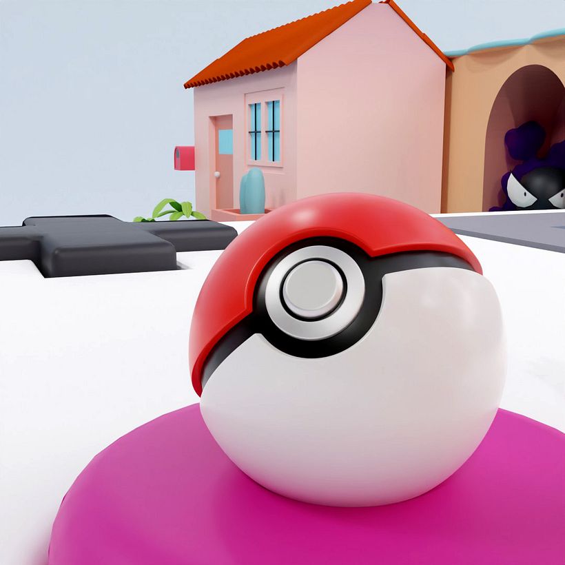 Detalle pokeball.