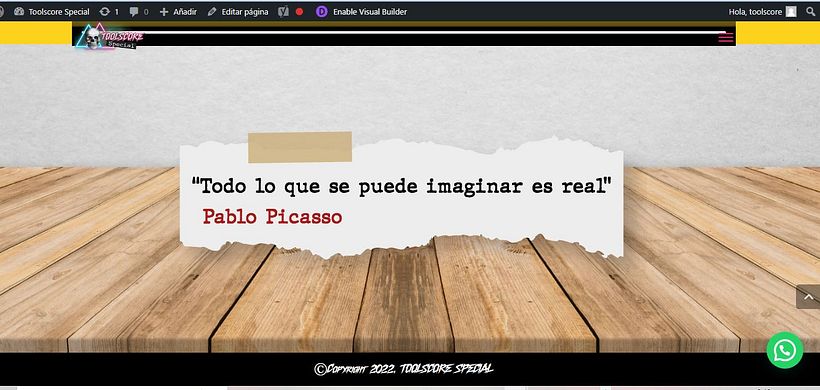 PORTAFOLIO DE  TRABAJOS "WWW. TOOLSCORE . ES" 5