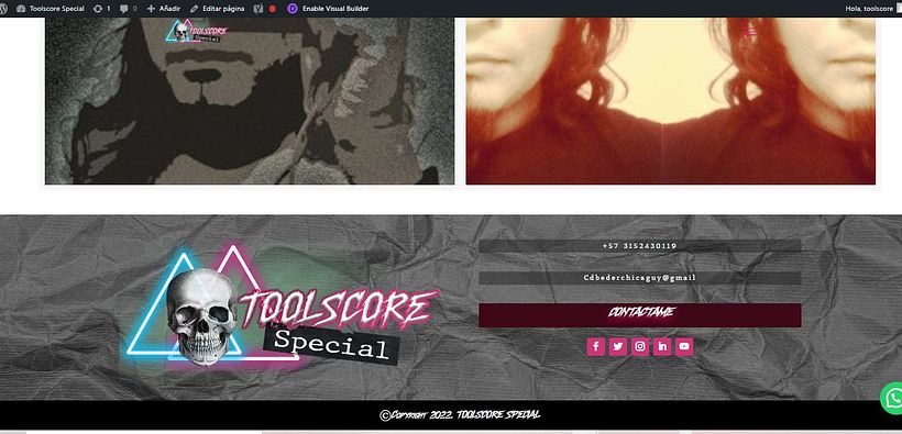 PORTAFOLIO DE  TRABAJOS "WWW. TOOLSCORE . ES" 7