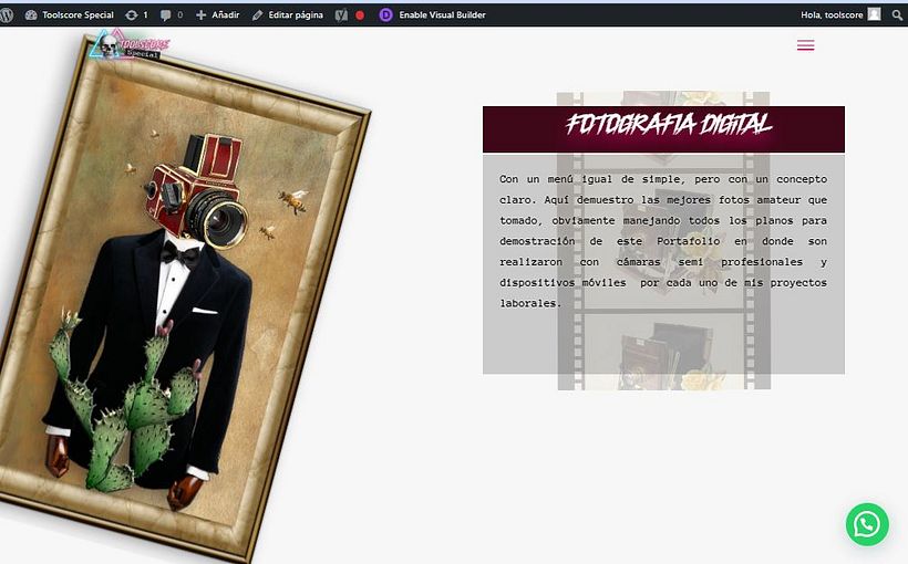 PORTAFOLIO DE  TRABAJOS "WWW. TOOLSCORE . ES" 9