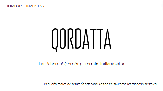 Nombre finalista 4/4