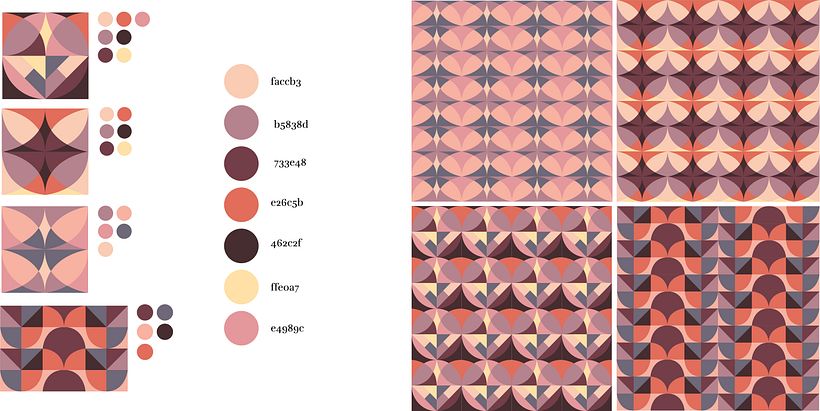 Mi proyecto del curso: Planificación y coloreado para diseños textiles y de superficies 7