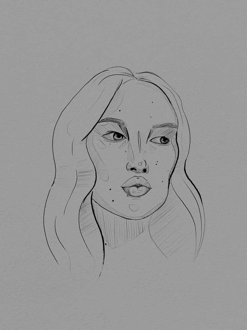 My project for course: Portrait Sketchbooking: Explore the Human Face 3