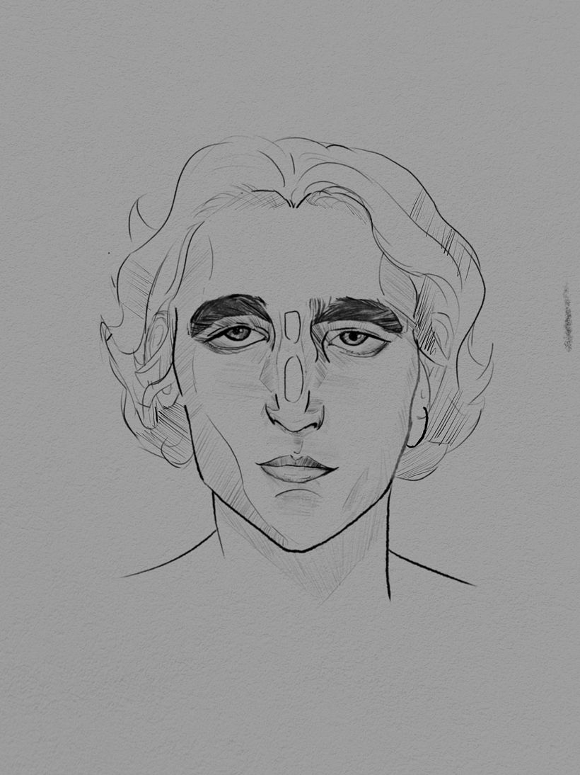 My project for course: Portrait Sketchbooking: Explore the Human Face 2