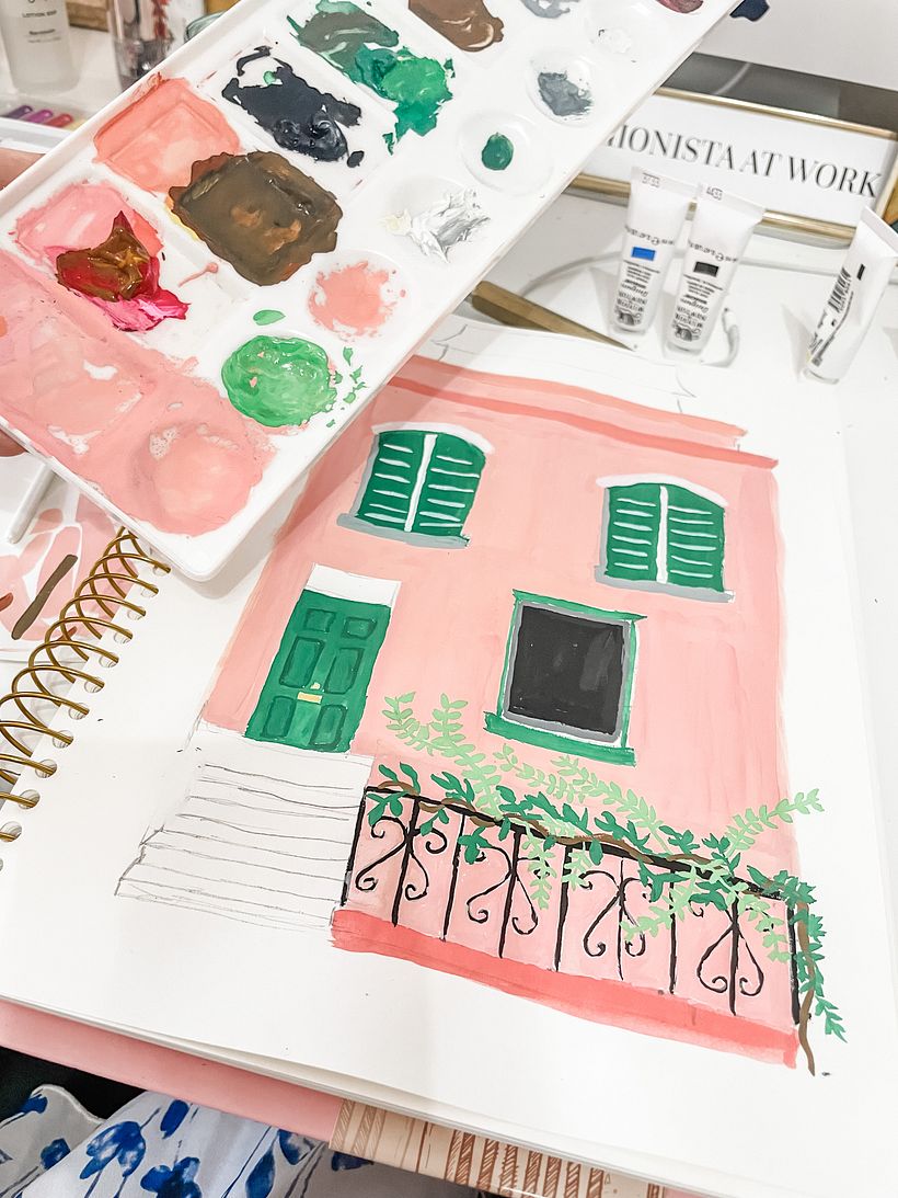 My project for course: Gouache Techniques for Sketchbook Illustration 4