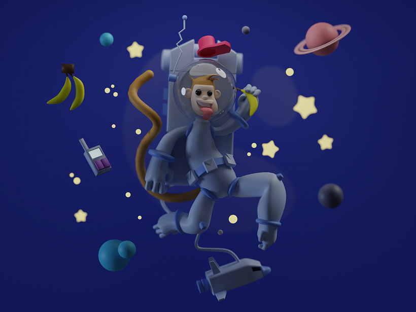 Il mio progetto del corso: Creazione di personaggi 3D con Blender  1