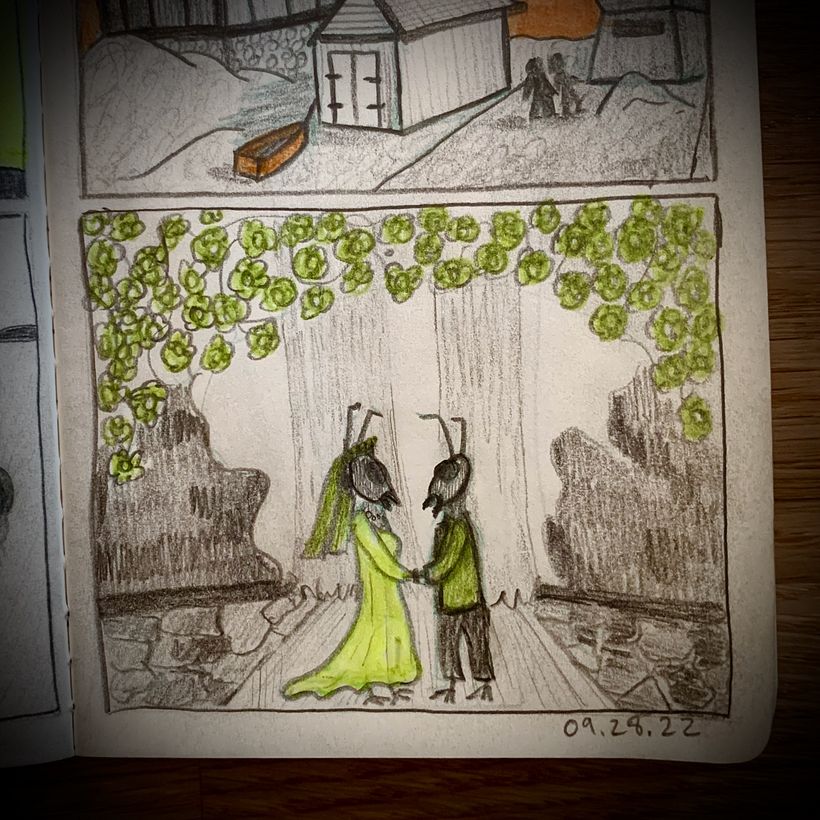 My project for course: Sketchbooking for Beginners: Learn to Draw Your Surroundings 2