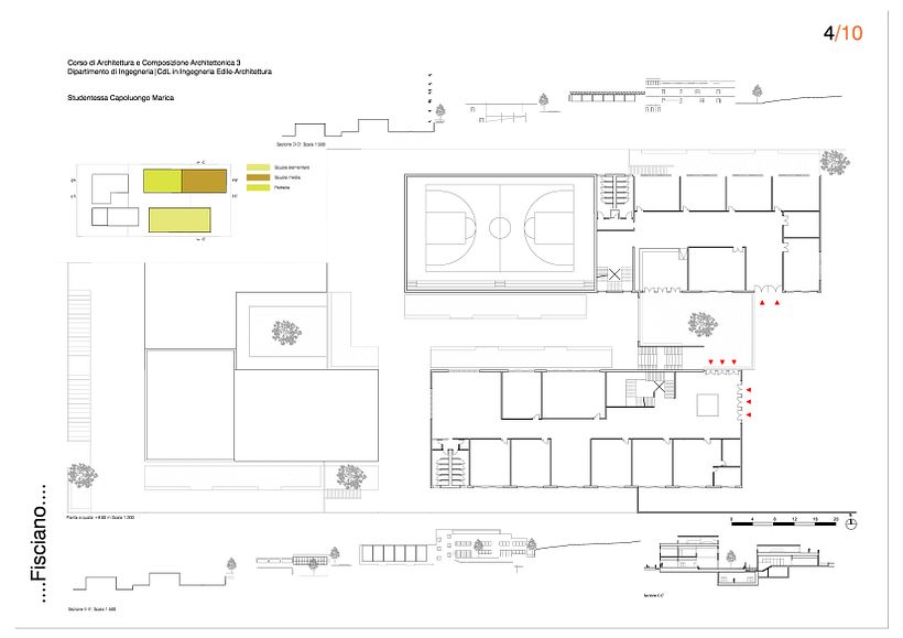 Illustrazione di un progetto per 3 gruppi di scuole 5