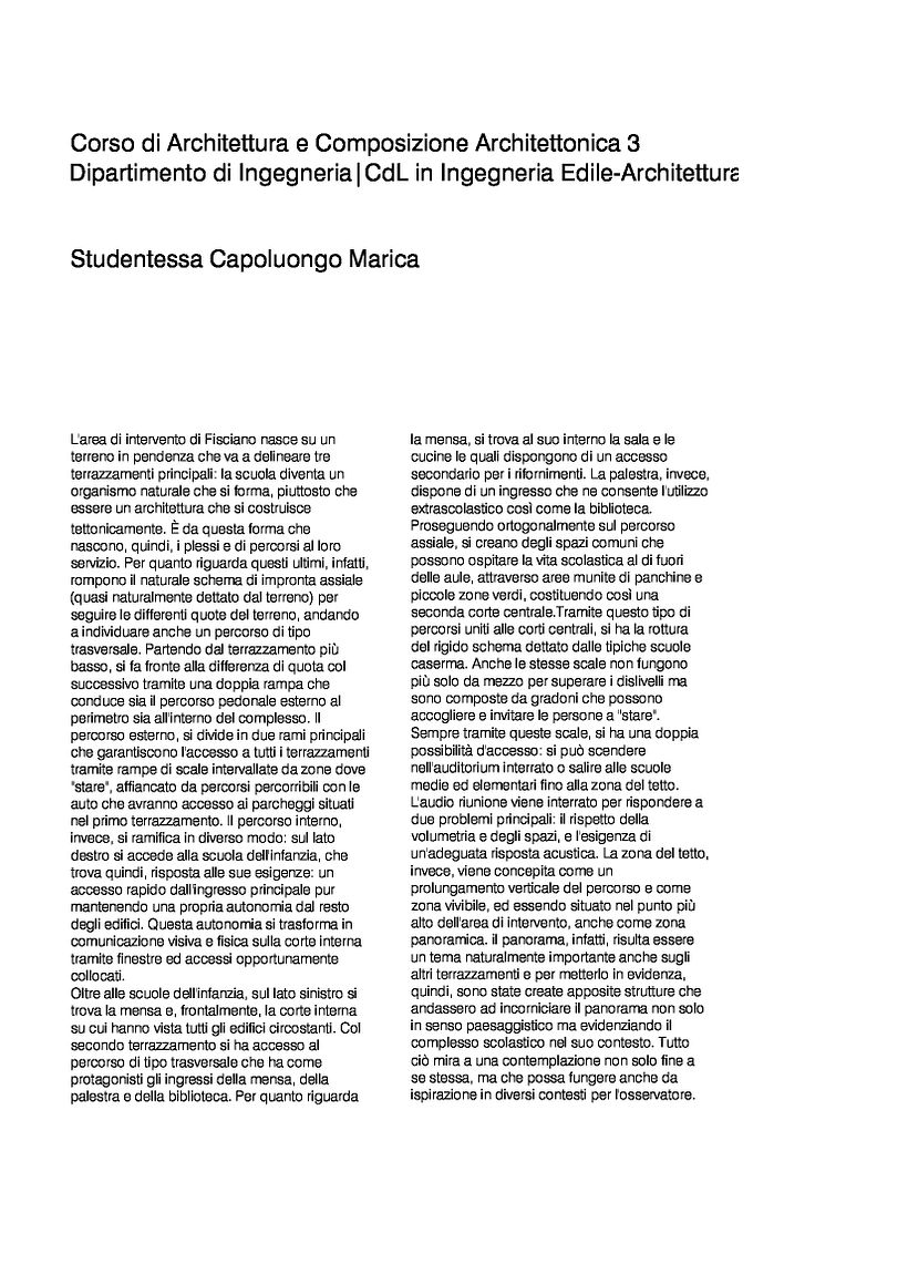 Illustrazione di un progetto per 3 gruppi di scuole 1