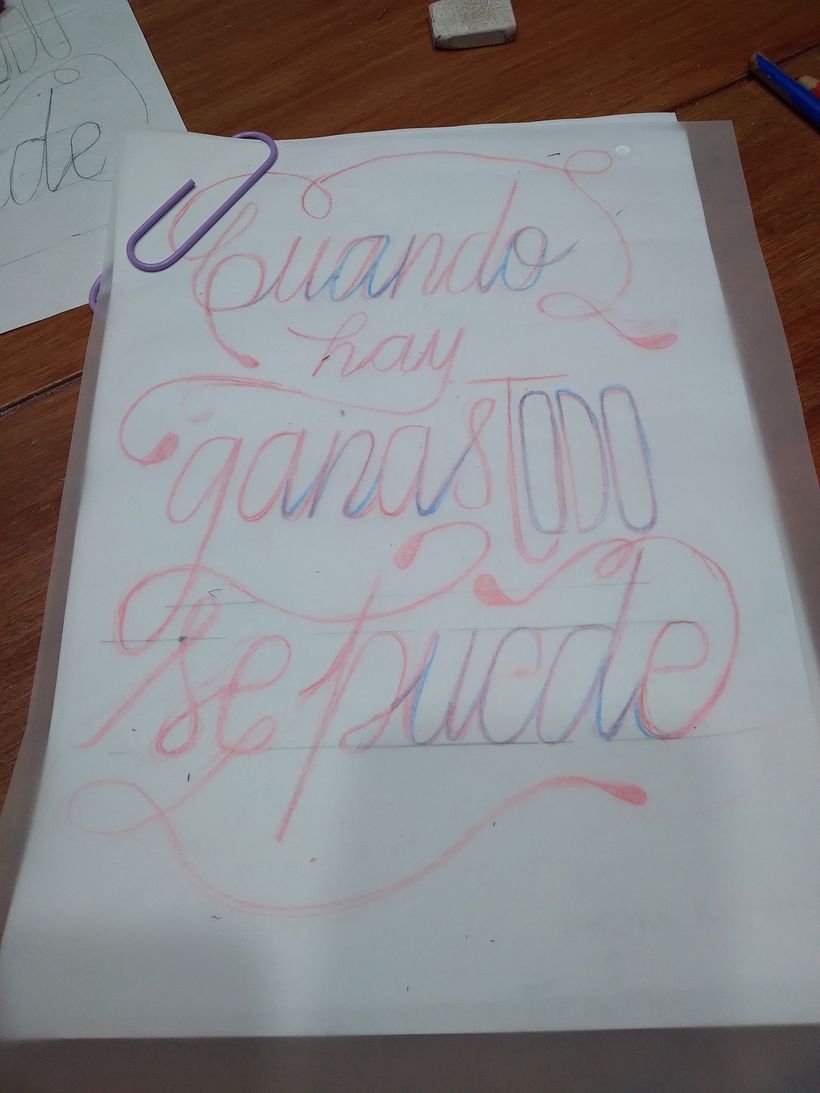 Mi proyecto del curso: Introducción al script lettering 1