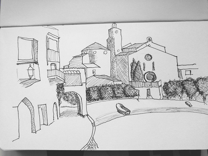 Aproximación paisaje Cadaqués, 