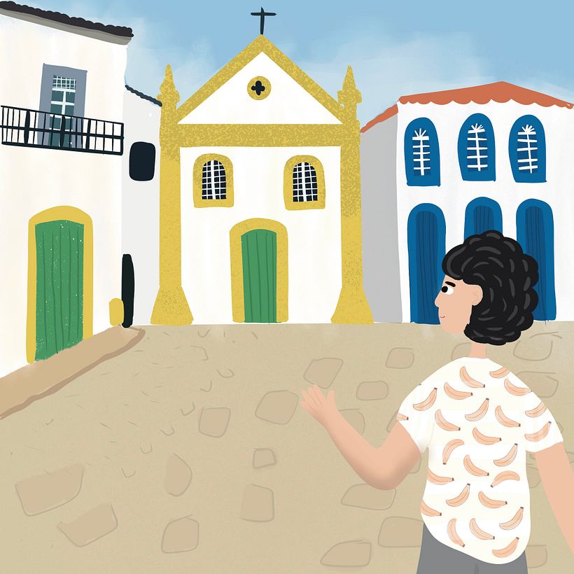 My project for course: Illustrated Stories with Procreate: Explore Brushes and Textures 1