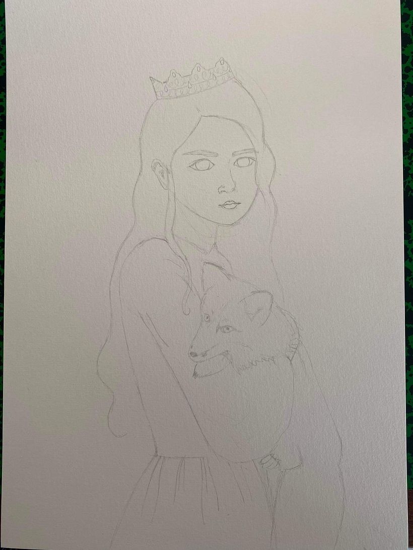 Mon projet du cours :  Illustration de contes de fées à l'aquarelle 4
