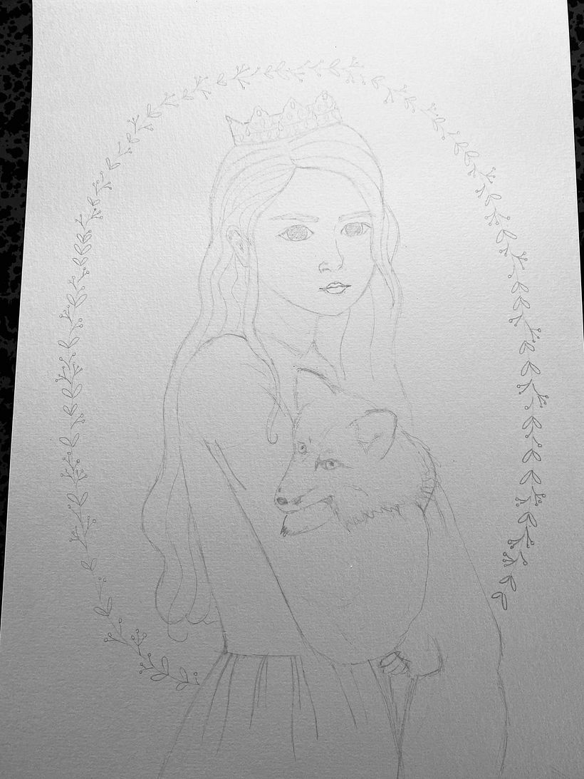 Mon projet du cours :  Illustration de contes de fées à l'aquarelle 5