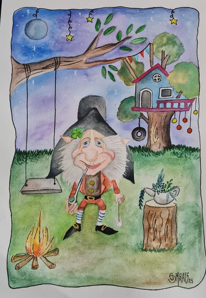 Brincando com a aquarela 2