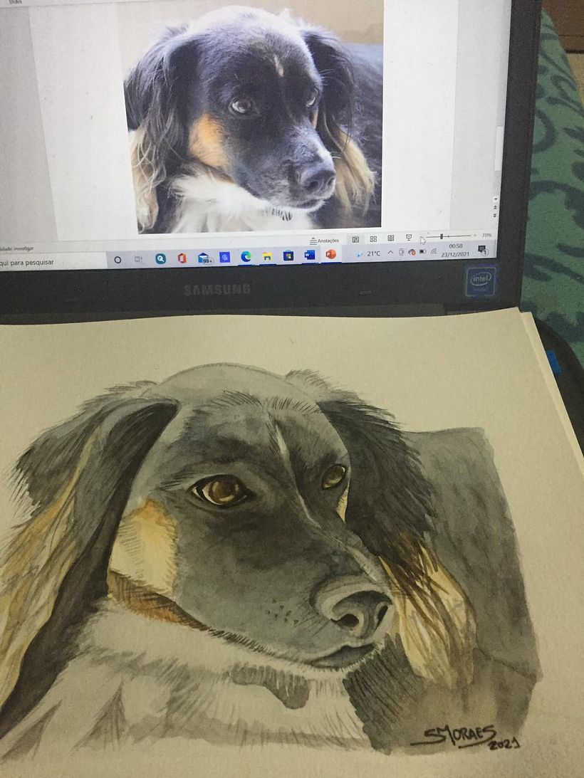 Brincando com a aquarela 3