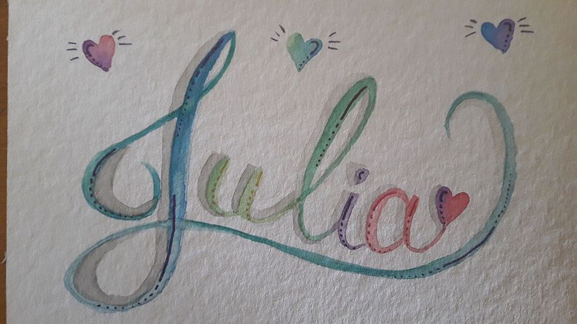Brincando com a aquarela 5