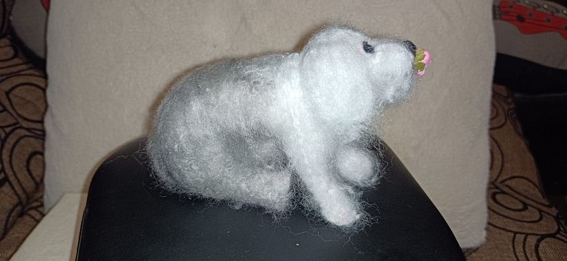 Mi proyecto del curso: Creación de animales con needle felting 4