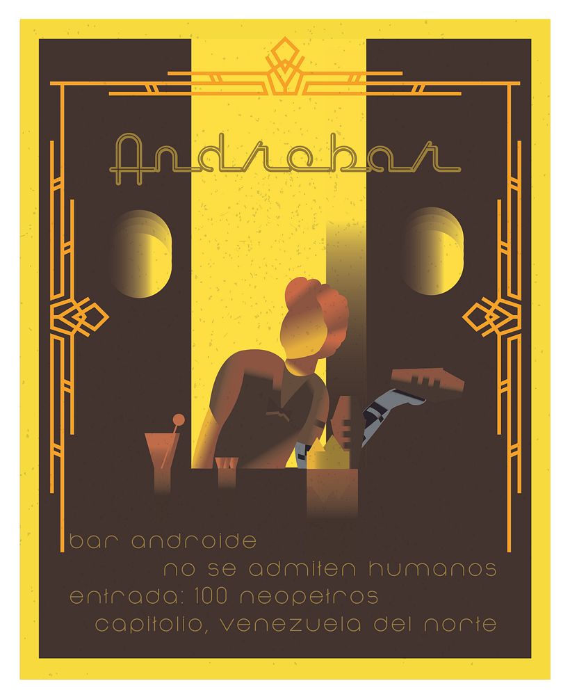 Mi proyecto del curso: Ilustración digital estilo art déco 3