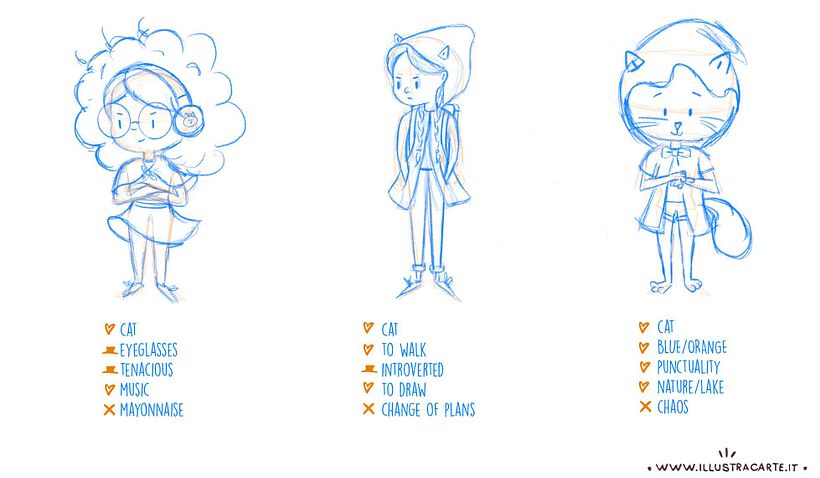 Il mio progetto del corso: Creazione di personaggi per l'infanzia: tecniche e stile 4