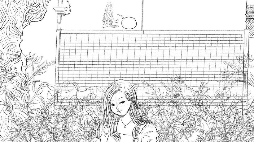 My project for course: Illustration and GIF Creation on Procreate_Wall of Love 2